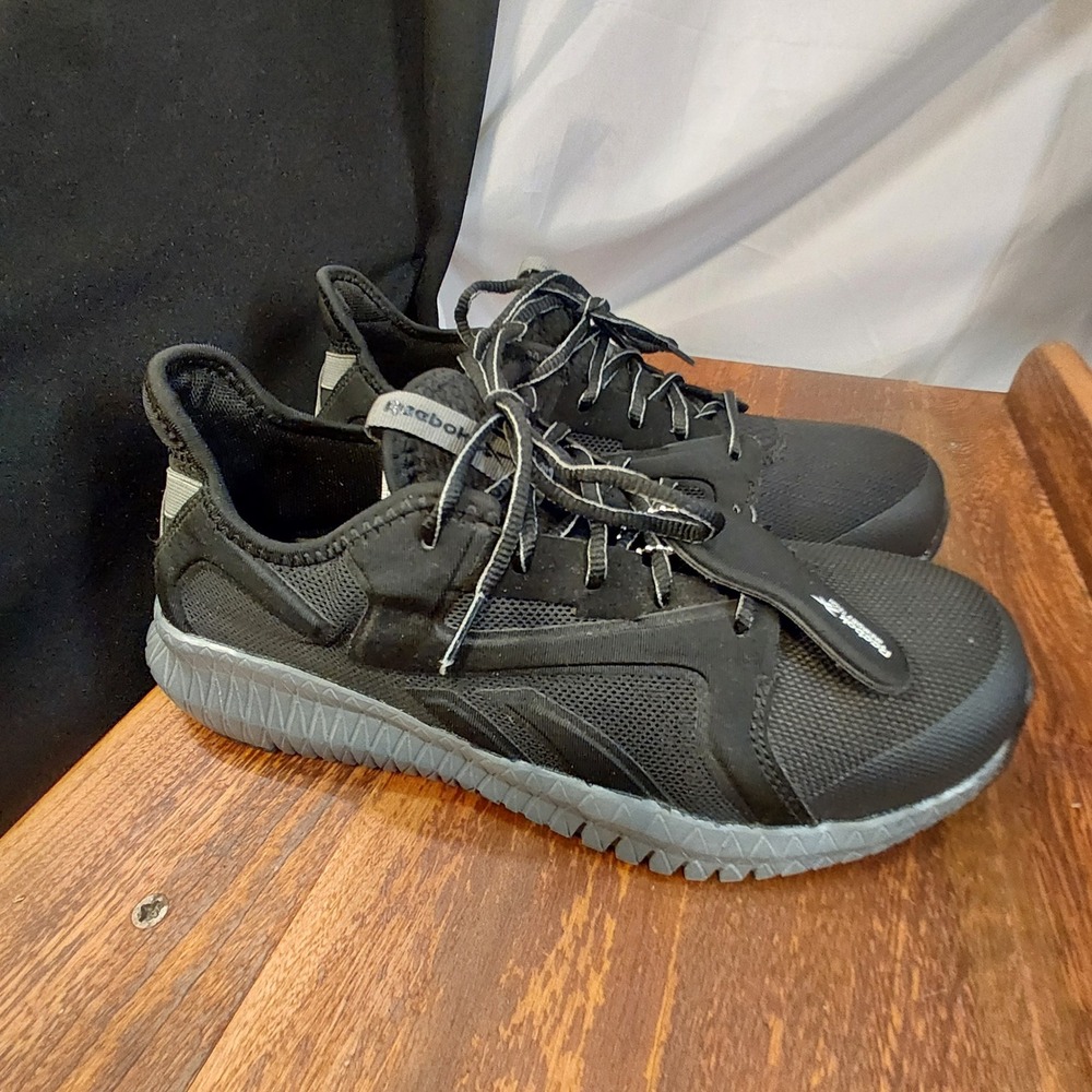 Reebok Work RB4064 Flexagon 3.0 Mens 8W Black Composite Toe SD10 Slip Resistant